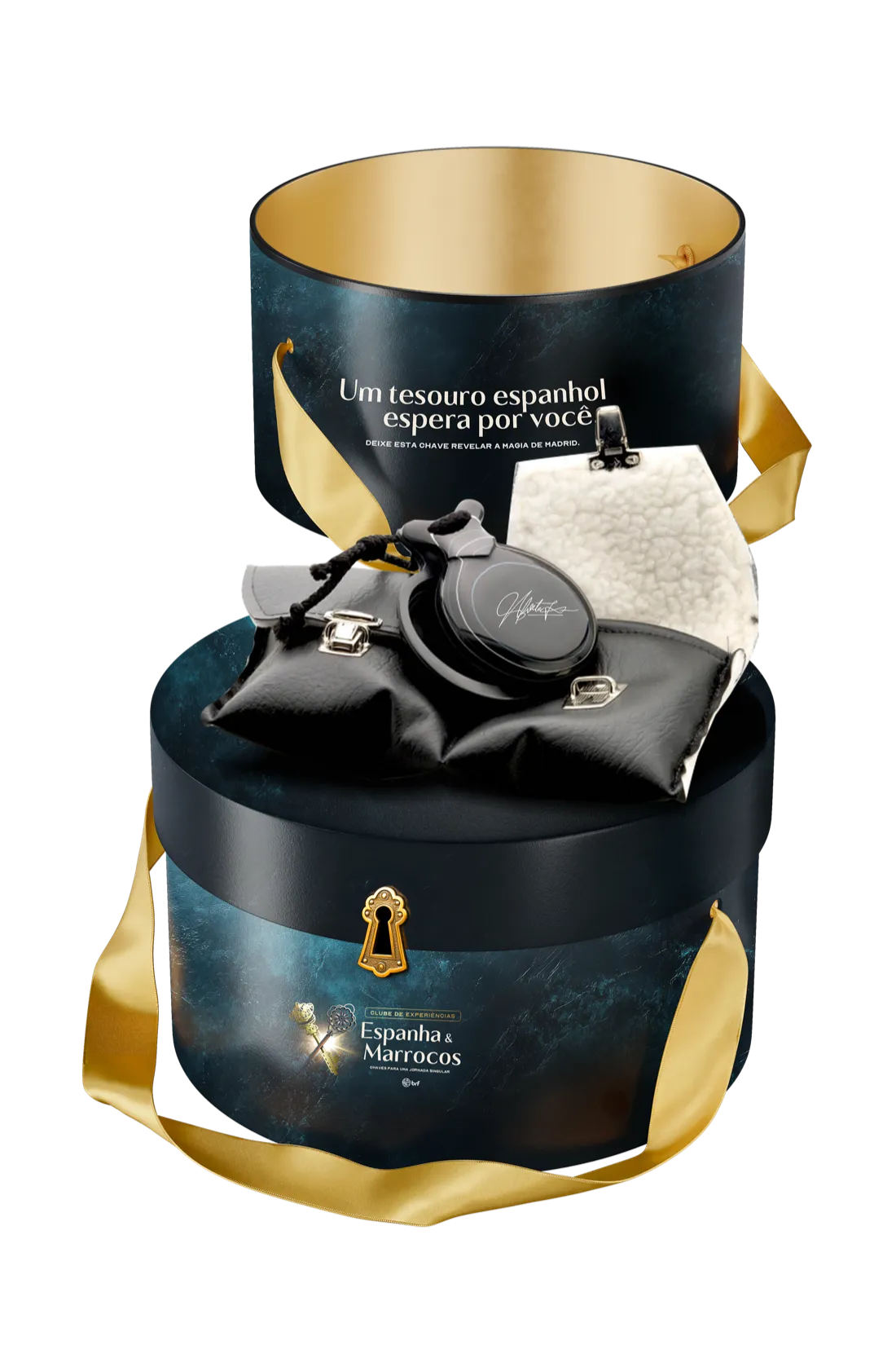 castanholas na caixa-chapeleira