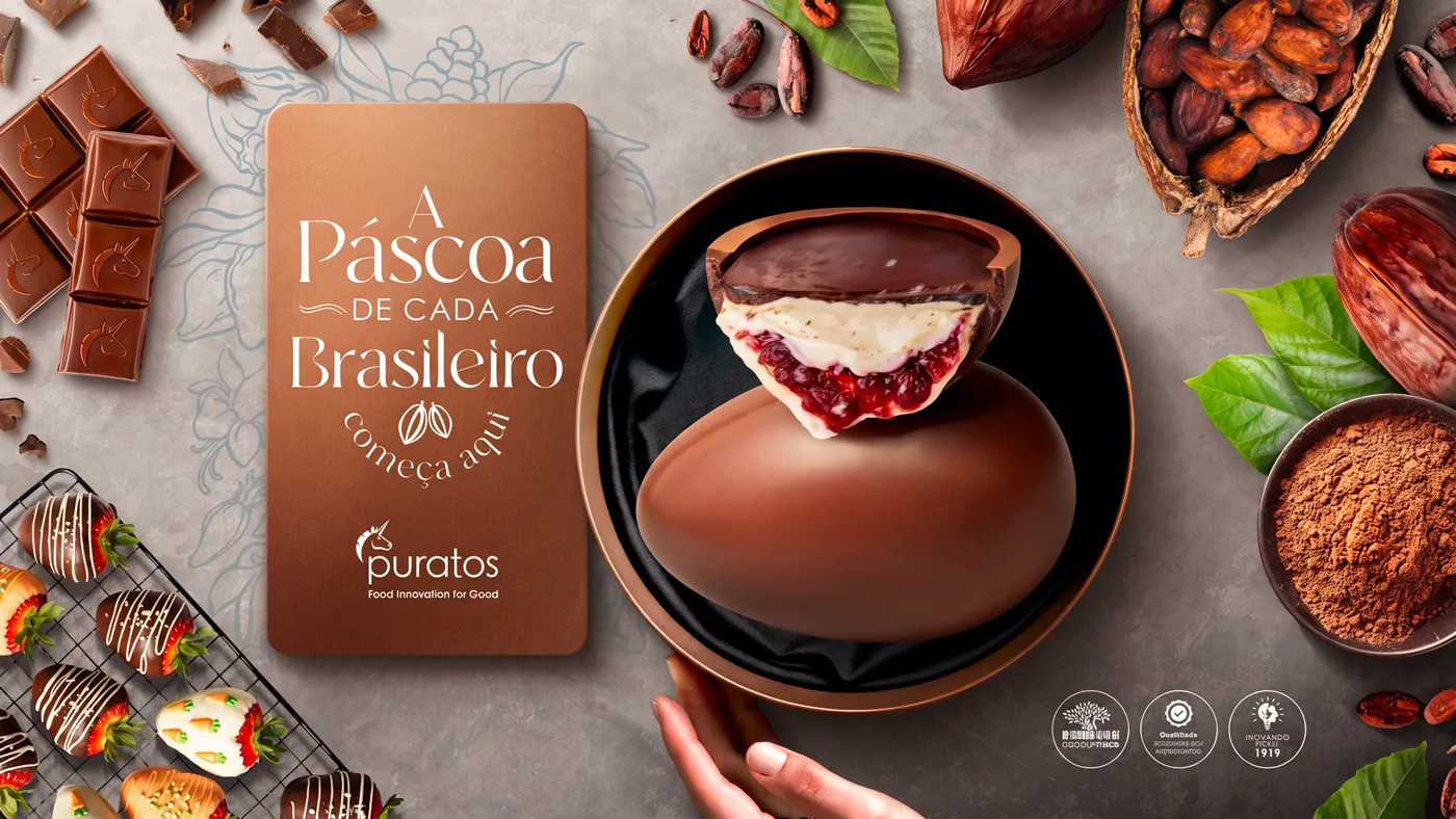 Peça do projeto Puratos · Páscoa